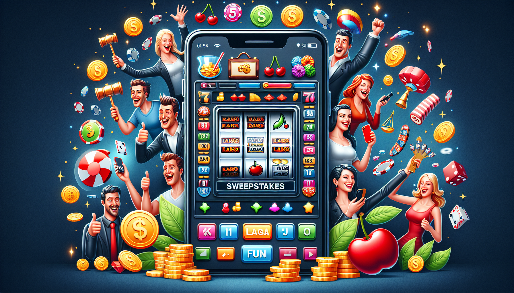 Best Legal Sweepstakes Casino Apps You Can Play Anywhere