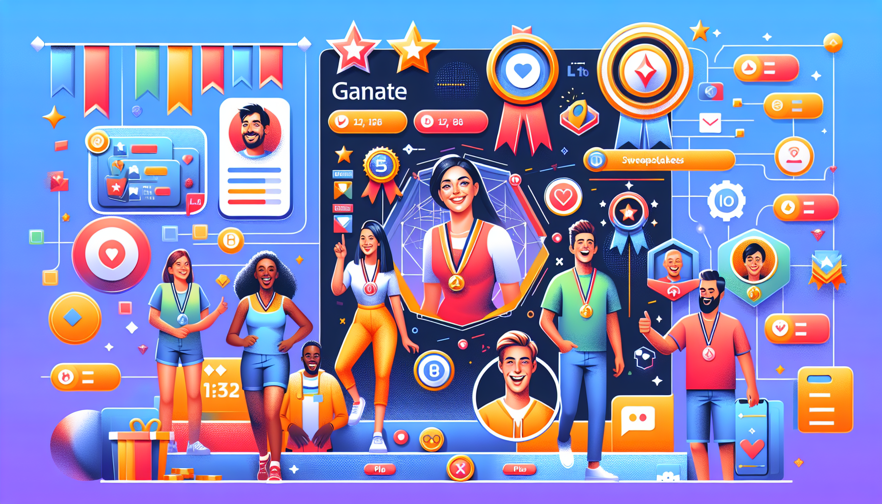 How Gamification Enhances Player Retention On Sweepstakes Sites How Gamification Enhances Player Retention On Sweepstakes Sites