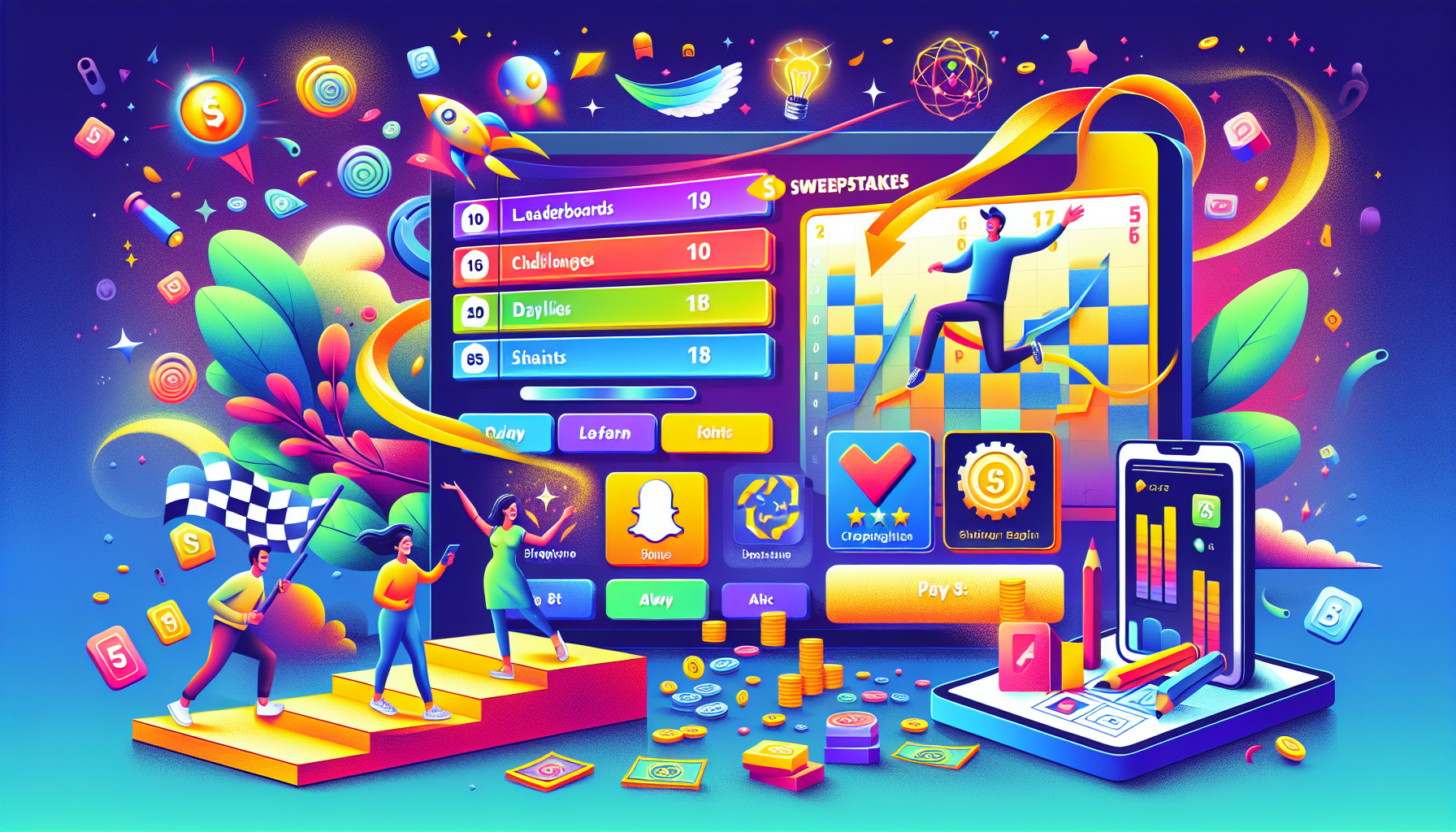 How Sweepstakes Platforms Use Gamification To Retain Players